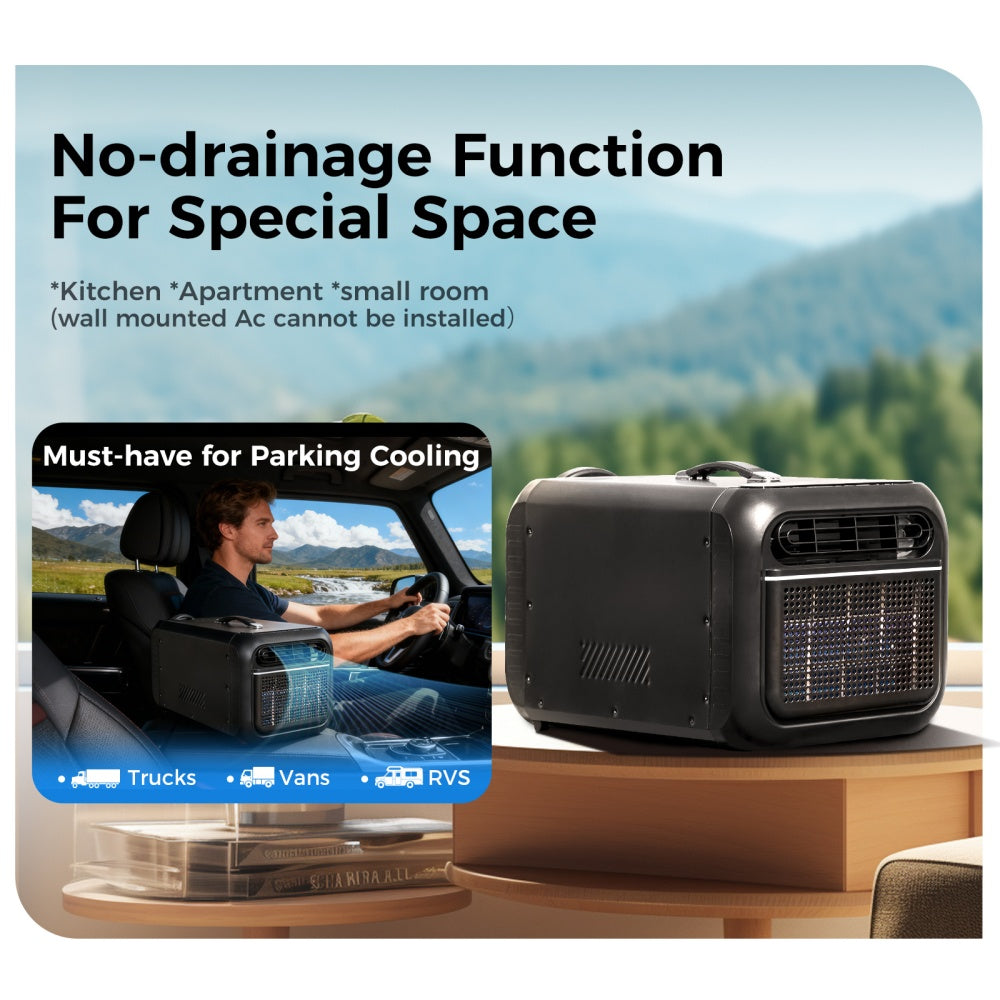 Image of Portable air conditioner SOG-1（black） product photo (4/13) - OUTOHOME