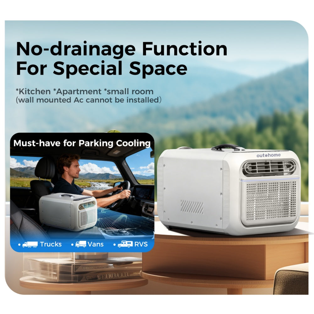 Portable air conditioner SOG-1（white） product photo (4/13) - OUTOHOME