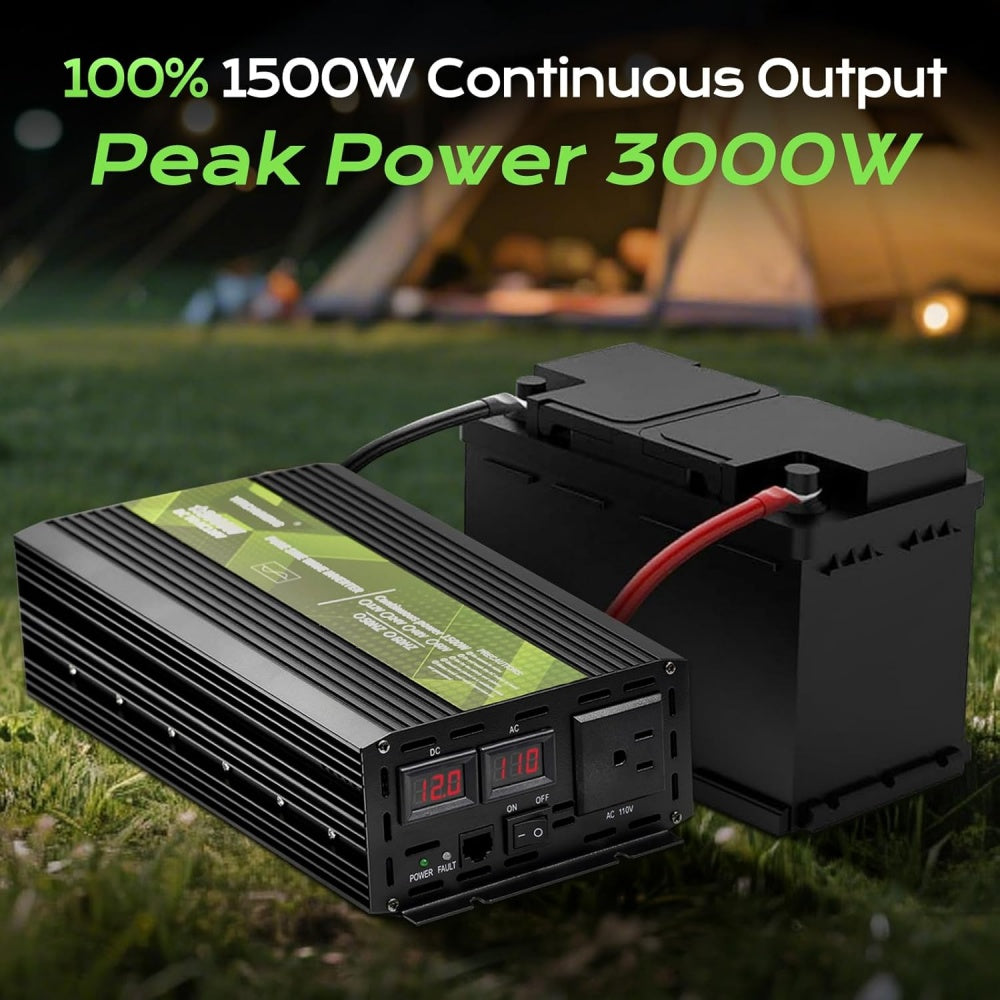 Portable Air Conditioner (IOG-1) 1500W Pure SINE Wave Inverter product photo (6/8) - OUTOHOME