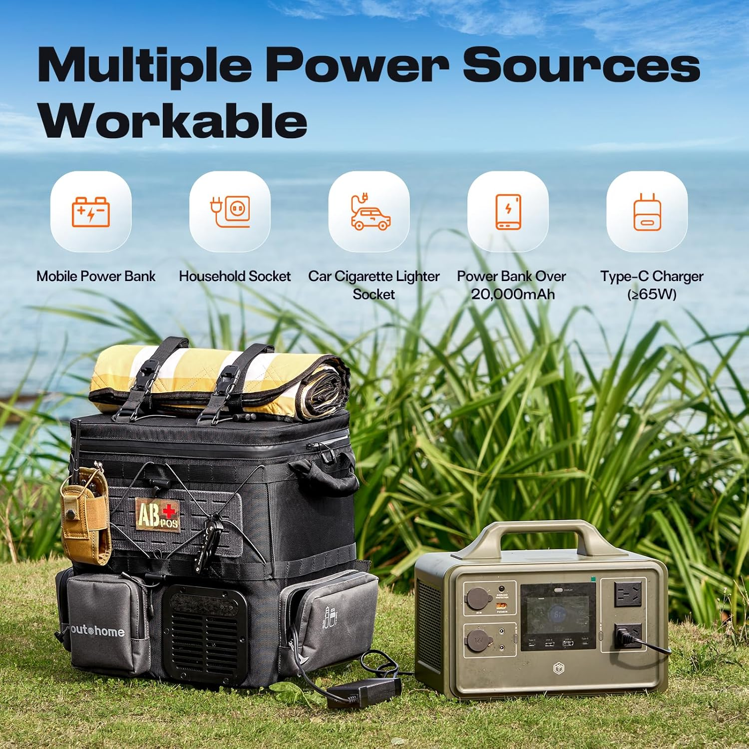 Portable Coolpack CP-MT-18（black）