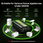 Portable Air Conditioner (IOG-1) 1500W Pure SINE Wave Inverter product photo (7/8) - OUTOHOME