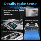 Portable air conditioner IOG-1（Silver）