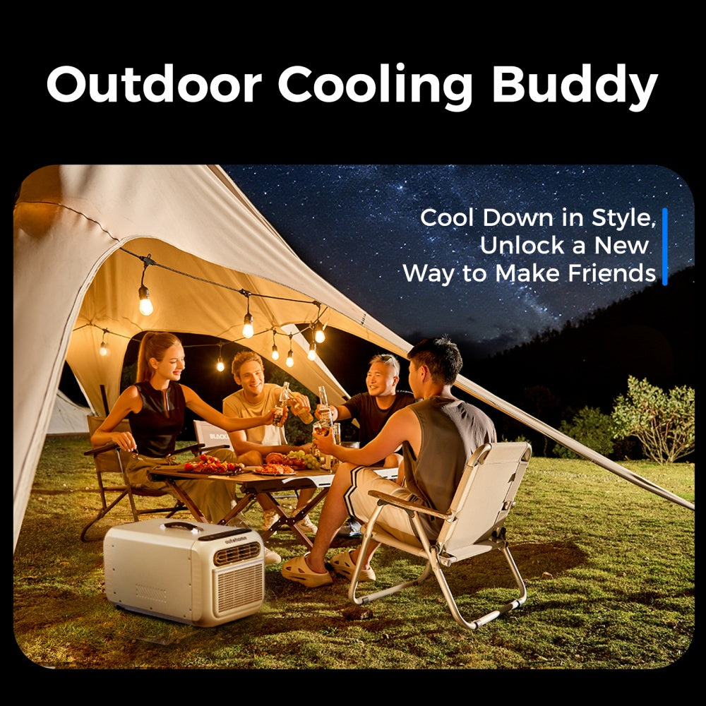 Portable Air Conditioner SOG-1 White | 5000BTU Camping AC LED