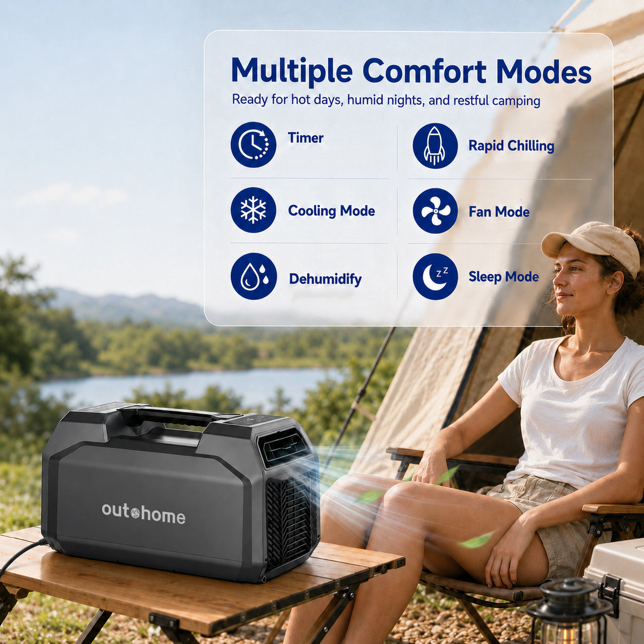 Image of *Portable air conditioner TK-8S