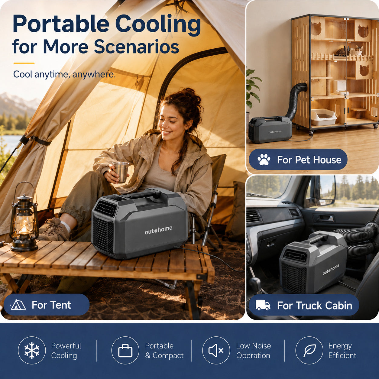 *Portable air conditioner TK-8S