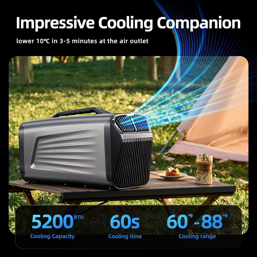 Image of Portable air conditioner IOG-1（Silver） product photo (6/12) - OUTOHOME