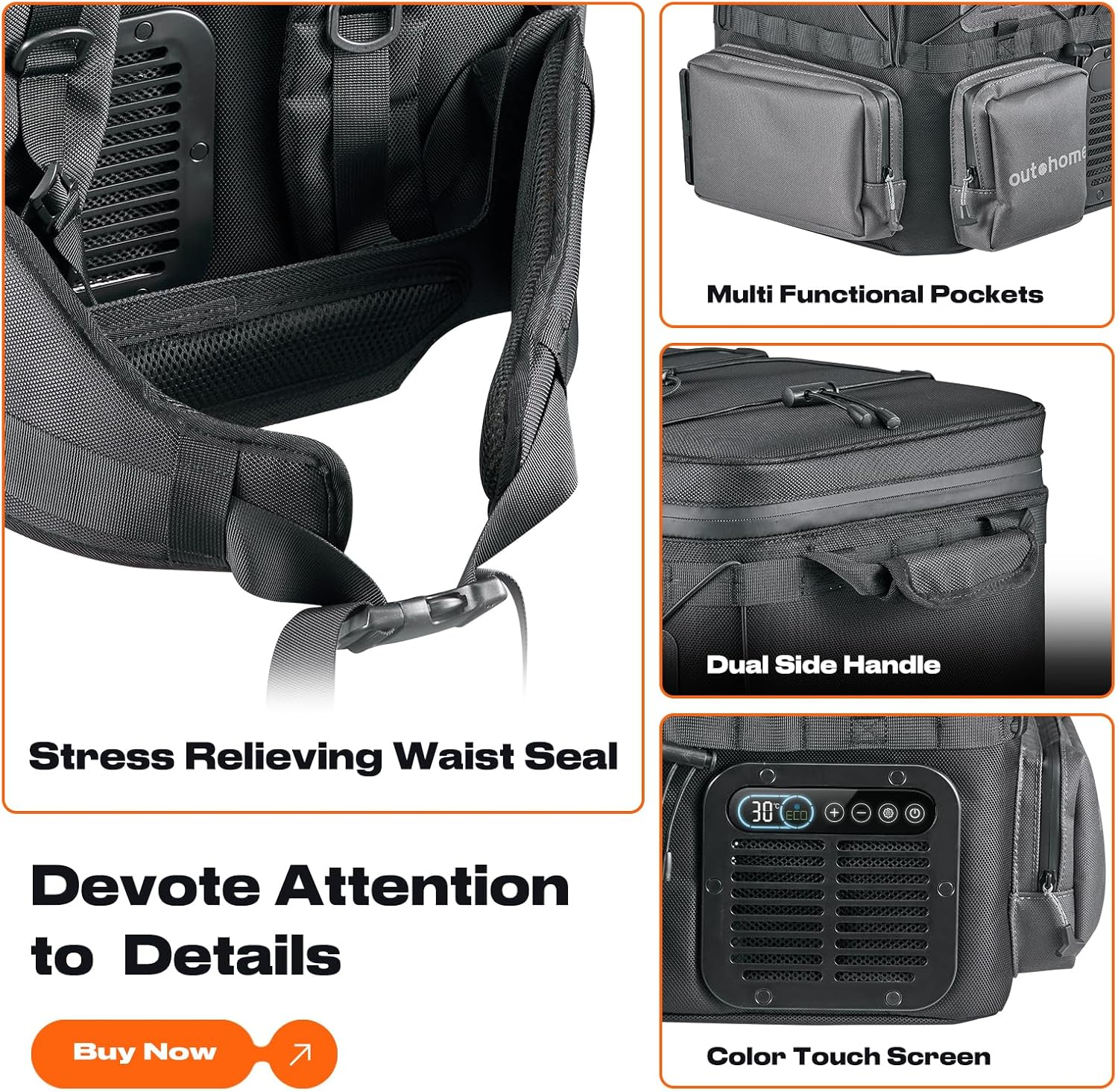 Portable Coolpack CP-MT-18（black）