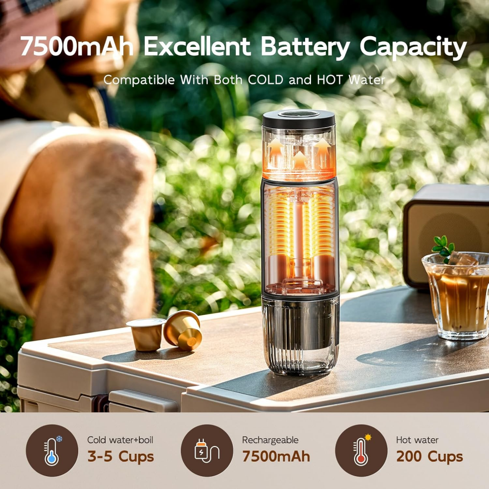 Portable Electric Espresso Machine MG731D11B