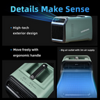 *Portable air conditioner YA01 （Green） product photo (6/7) - OUTOHOME