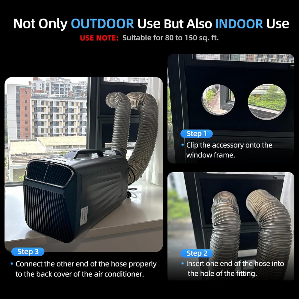 *Portable air conditioner IOG-1（Grey） product photo (6/16) - OUTOHOME