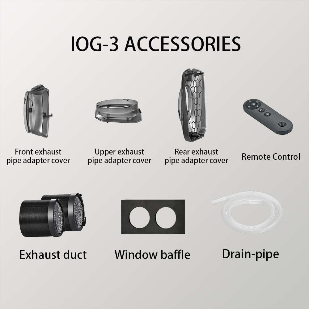 Portable Air Conditioner (IOG-3) Product Accessories