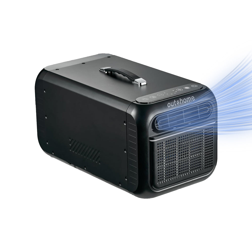 camping aircon Portable Air Conditioner SOG-1 Black | 5000BTU Camping AC LED