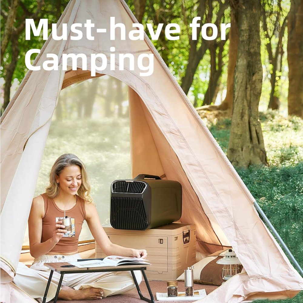 Portable Air Conditioner IOG-1 Green | 5200BTU Tent AC