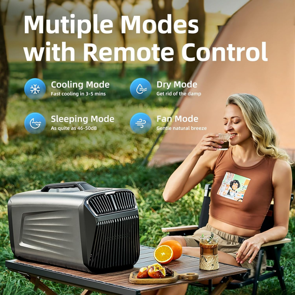 Portable air conditioner IOG-1（Silver）