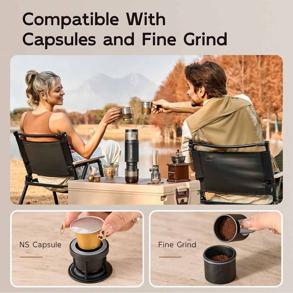 Portable Electric Espresso Machine MG731D11B