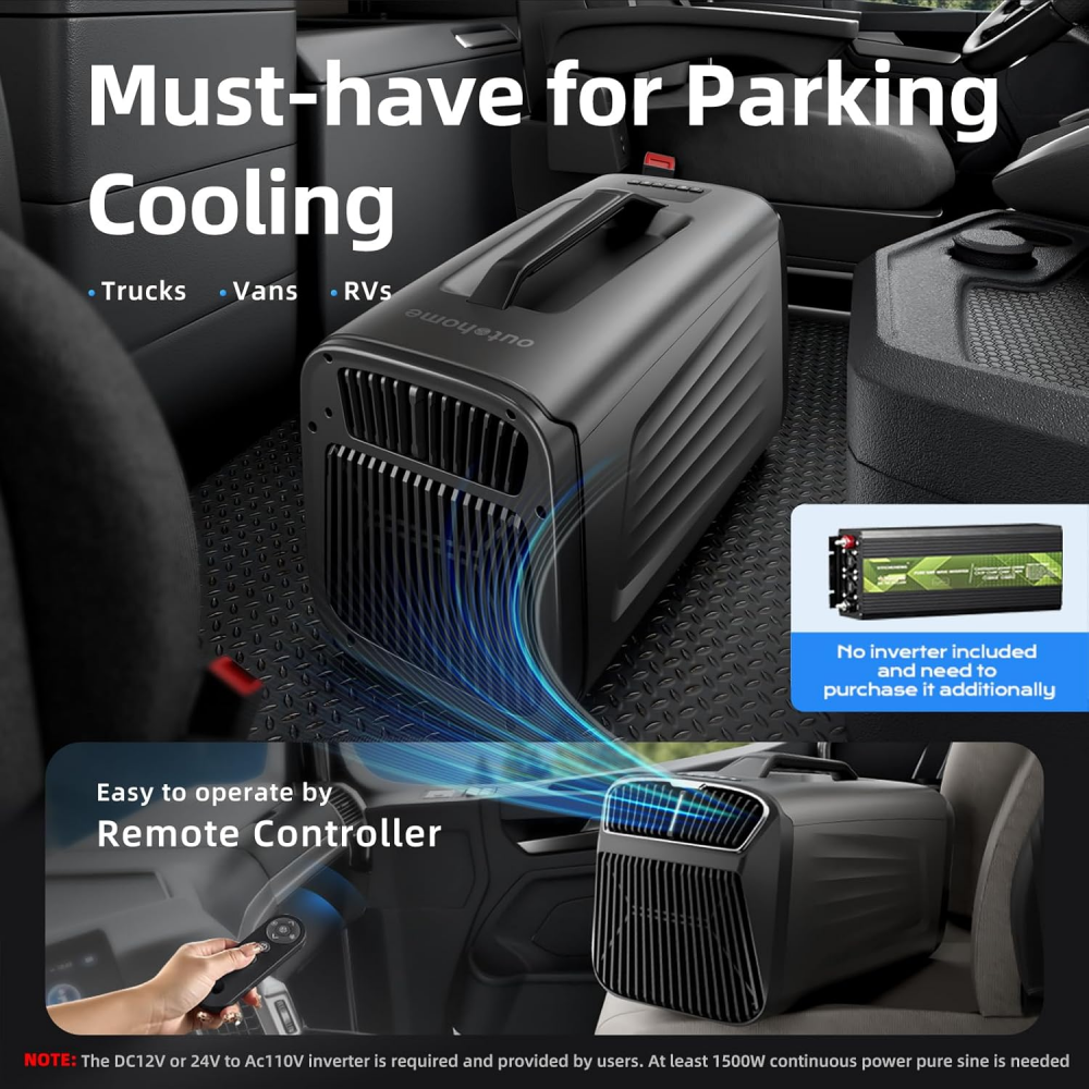 *Portable air conditioner IOG-1（Grey） product photo (8/16) - OUTOHOME