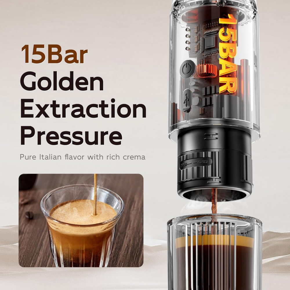 Portable Electric Espresso Machine MG731D11B